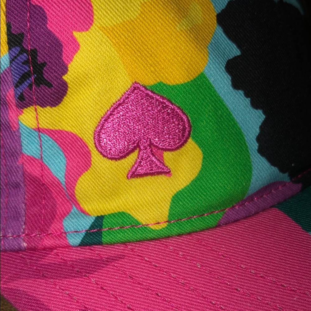 Kate Spade Orchid Bloom Baseball Cap - Picture 2 of 9